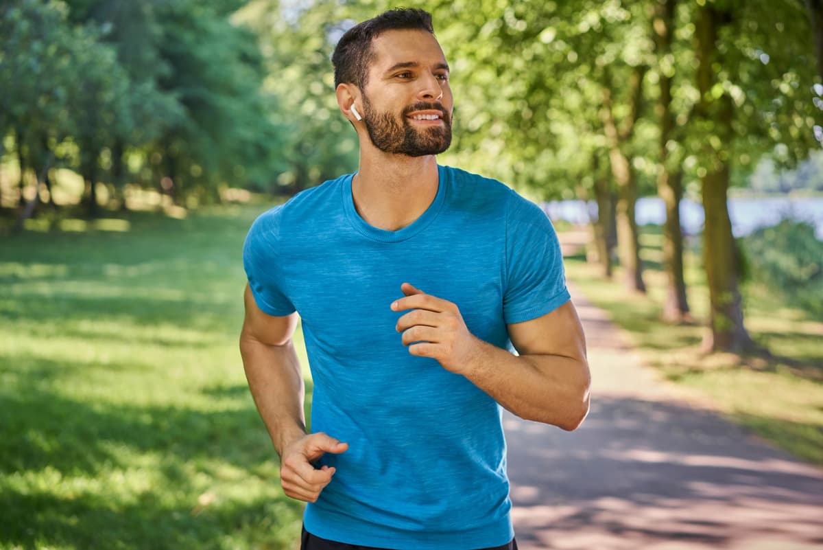Boy running