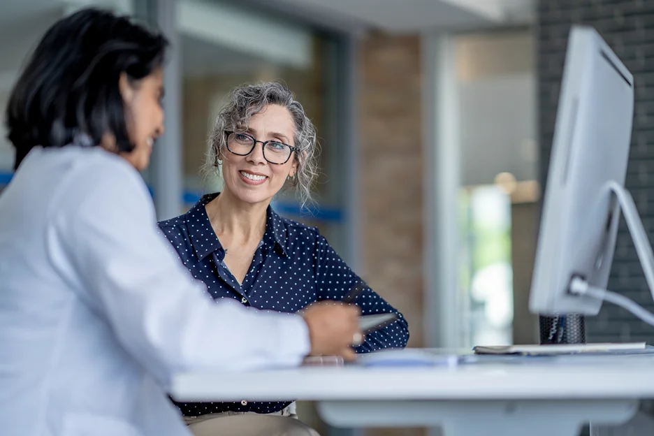 patient and doctor consultation